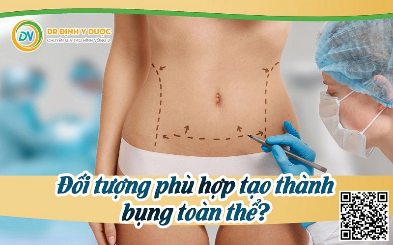 Đối tượng tạo hình thành bụng toàn thể?