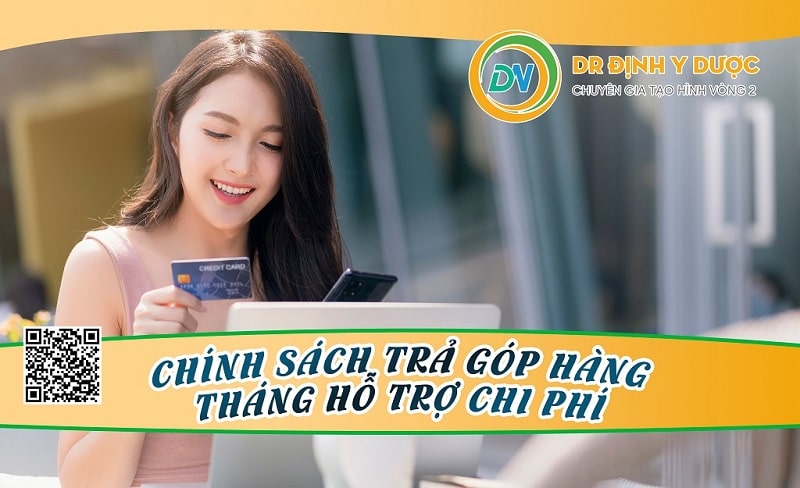 Chính sách trả góp hàng tháng hỗ trợ chi phí