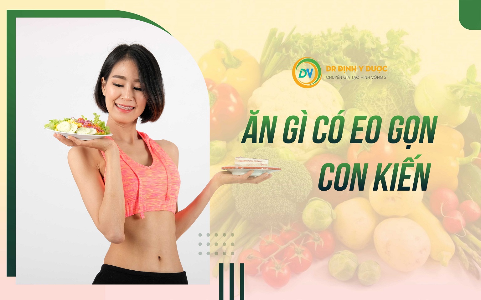 cách ăn uống để có vòng eo con kiến