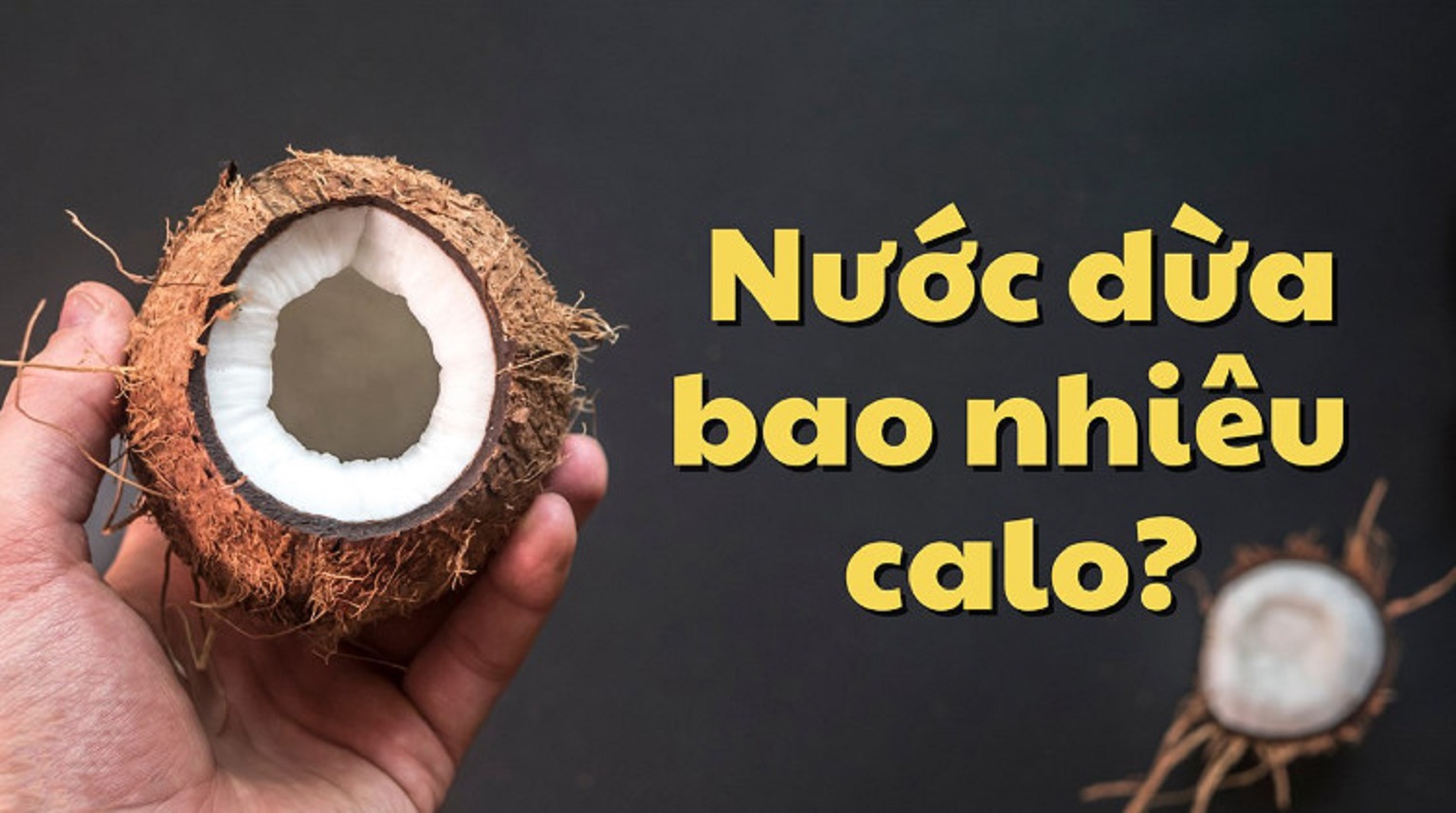 Một quả dừa bao nhiêu calo