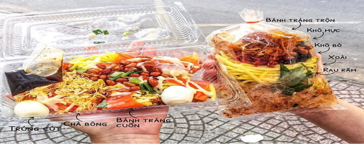 Bánh tráng trộn bao nhiêu calo