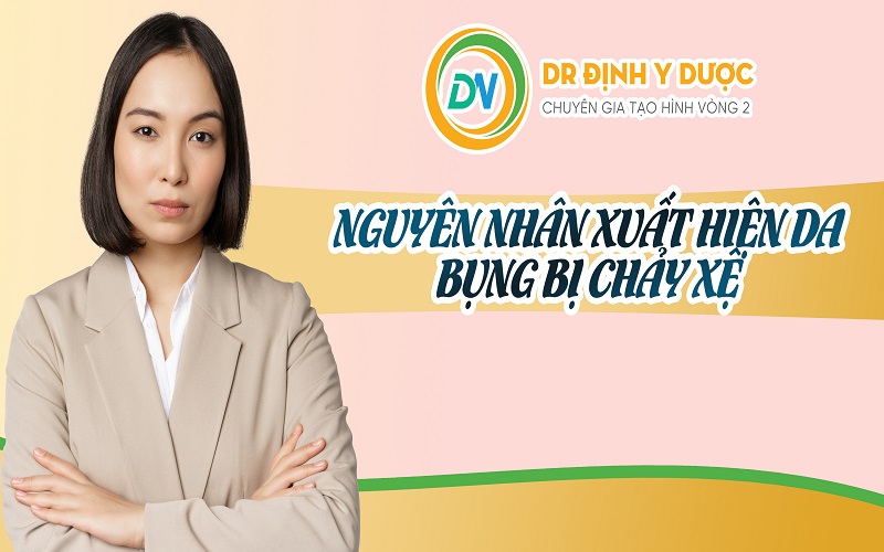 da bụng bị chùng nhão