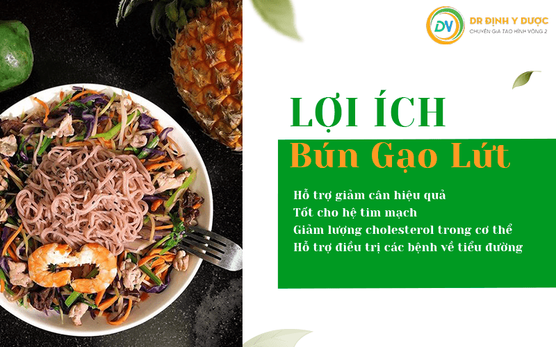 lợi ích của bún gạo lứt