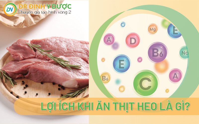 lợi ích khi ăn thịt heo