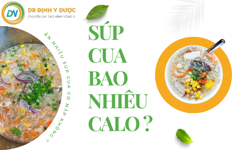 súp cua bao nhiêu calo