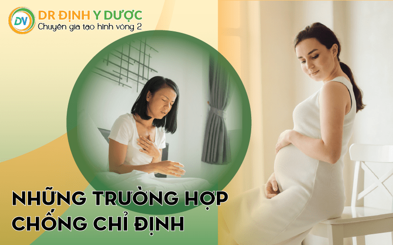 những trường hợp chống chỉ định