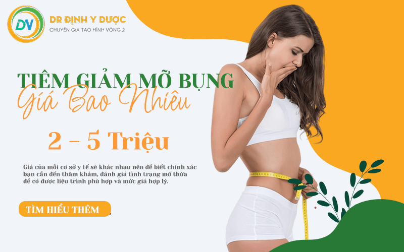 Tiêm giảm mỡ bụng giá bao nhiêu