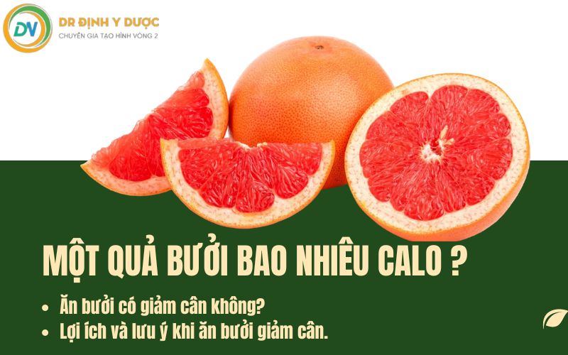 một quả bưởi bao nhiêu calo