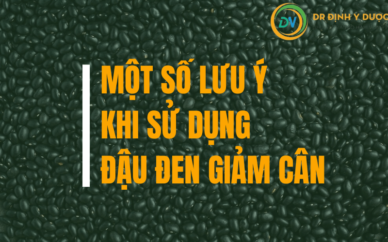 lưu ý uống nước đỗ đen giảm béo