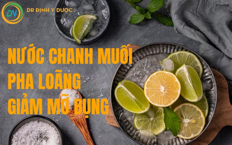 nước chanh muối pha loãng