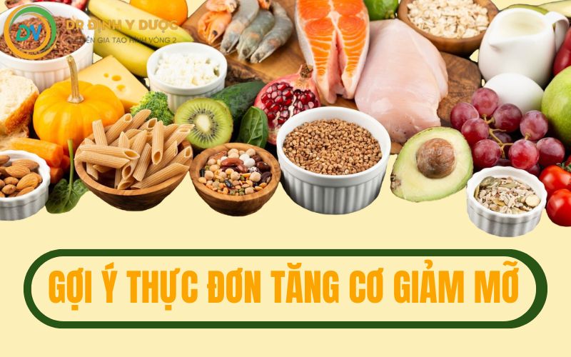 thực đơn tăng cơ giảm mỡ