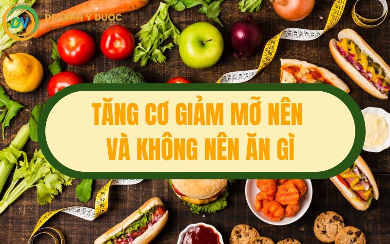 chế độ ăn tăng cơ giảm mỡ