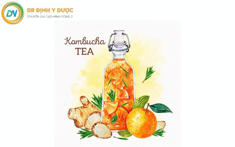 giới thiệu trà kombucha giảm cân