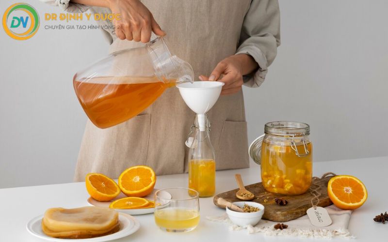 cách uống kombucha giảm cân