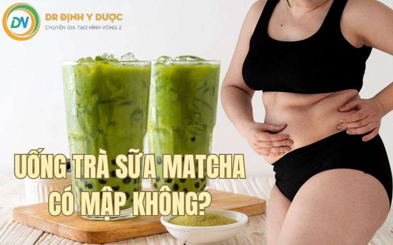 uống trà sữa matcha có mập không