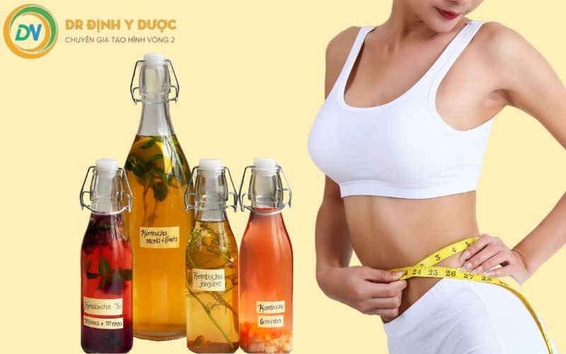 tại sao uống trà kombucha giảm cân