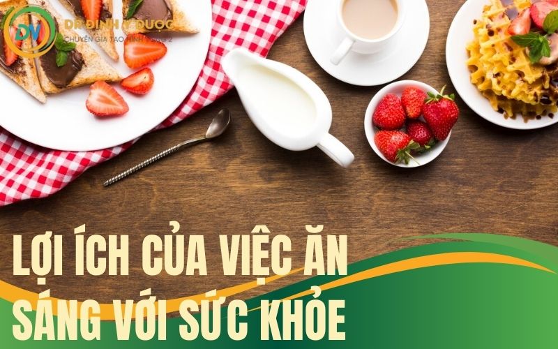 lợi ích của bữa sáng đối với sức khỏe