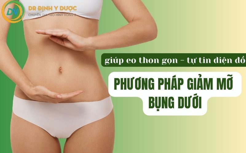 phương pháp giảm mỡ bụng dưới