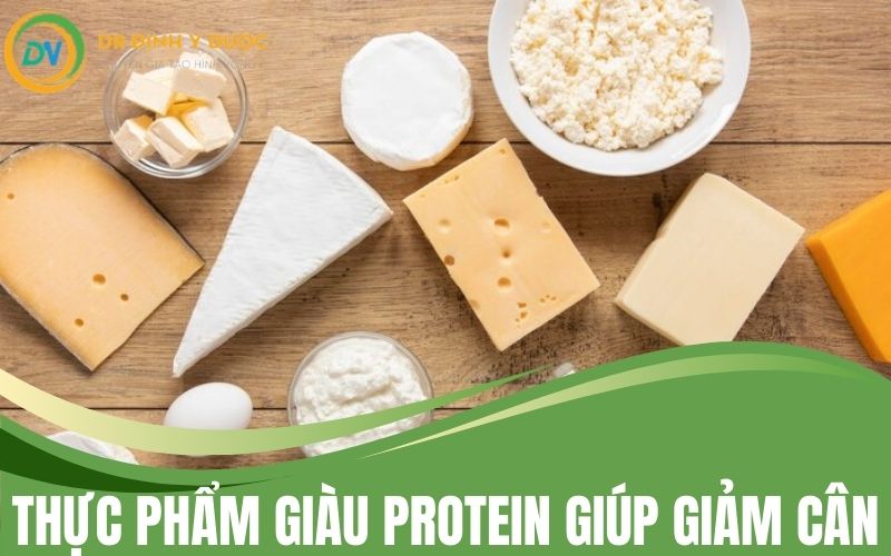 thực phẩm giàu protein giảm cân