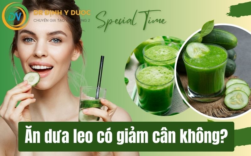 ăn dưa chuột có giảm cân không