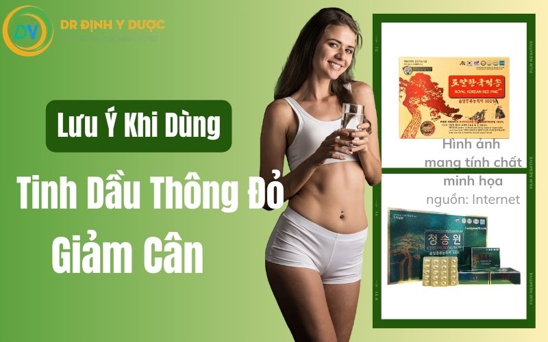 lưu ý khi dùng tinh dầu thông đỏ giảm cân