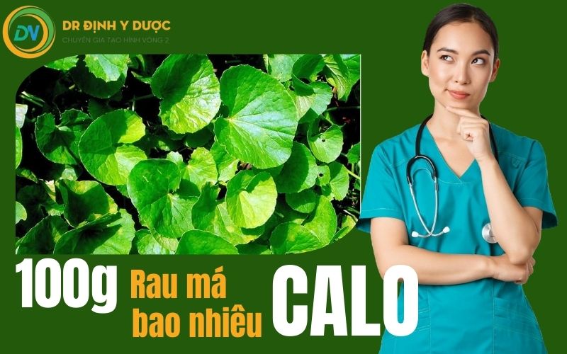 100g rau má chứa bao nhiêu calo