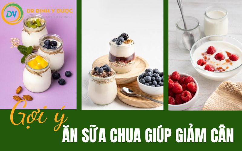 công thức ăn sữa chua giúp giảm cân