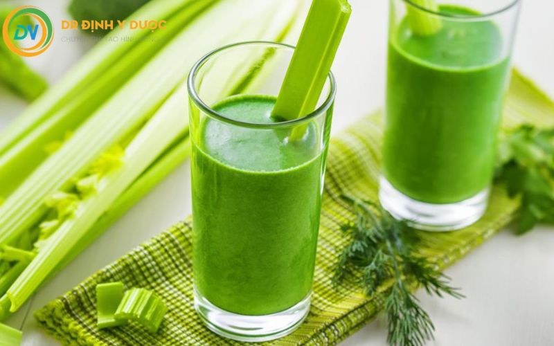 công thức nước ép cần tây giảm cân
