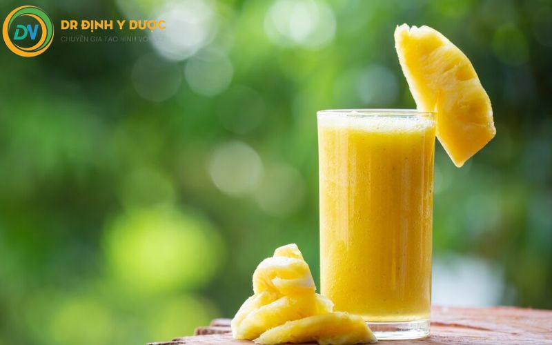 công thức nước ép dứa giảm cân
