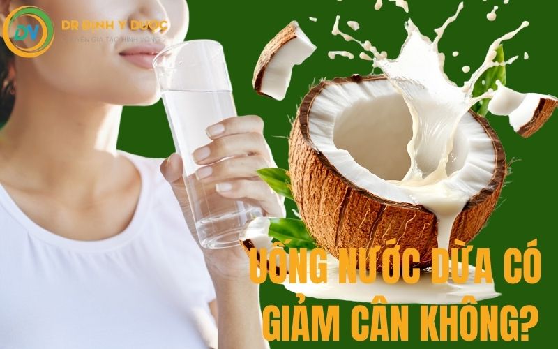 uống nước dừa có giảm cân không