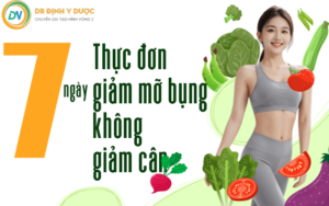 thực đơn giảm mỡ bụng nhưng không giảm cân