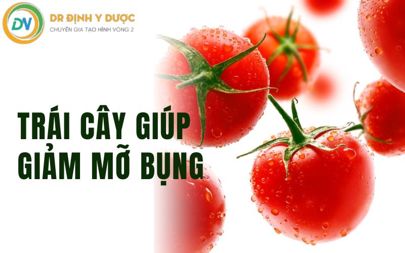 loại trái cây giảm mỡ bụng