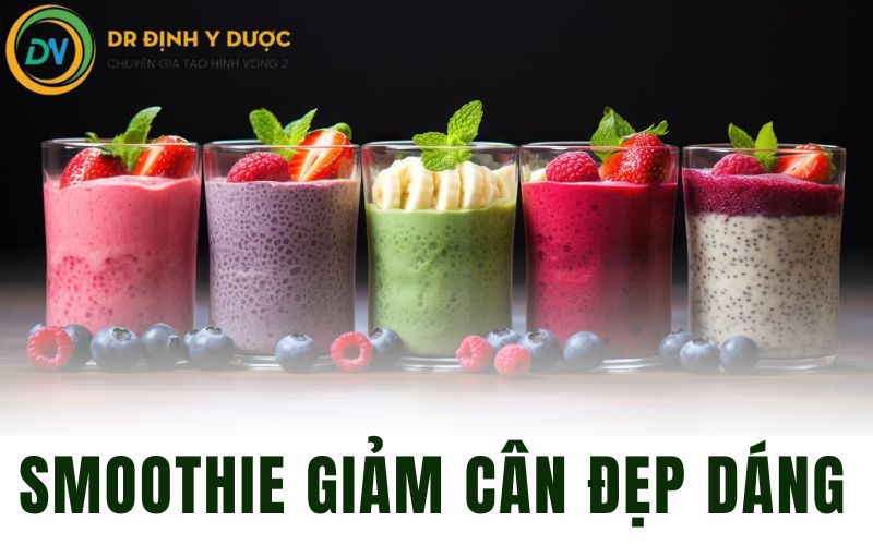 làm smoothie giảm cân 7 ngày