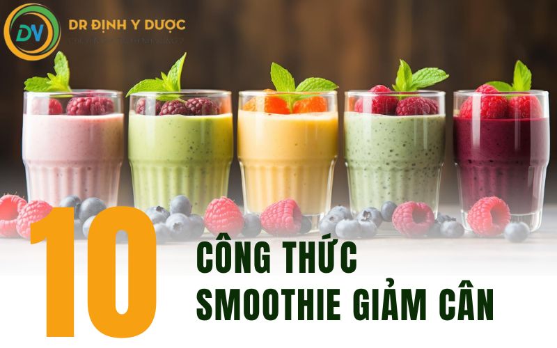 công thức smoothies giảm cân