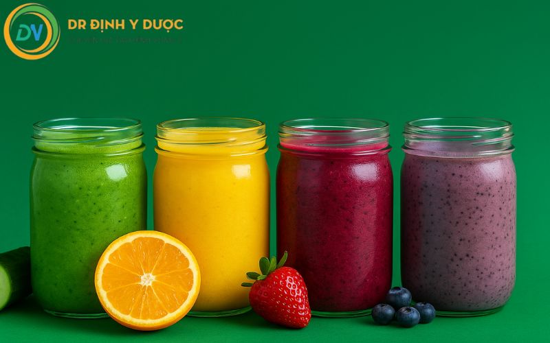 công thức smoothies giảm cân