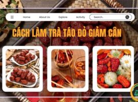cách làm trà táo đỏ giảm cân