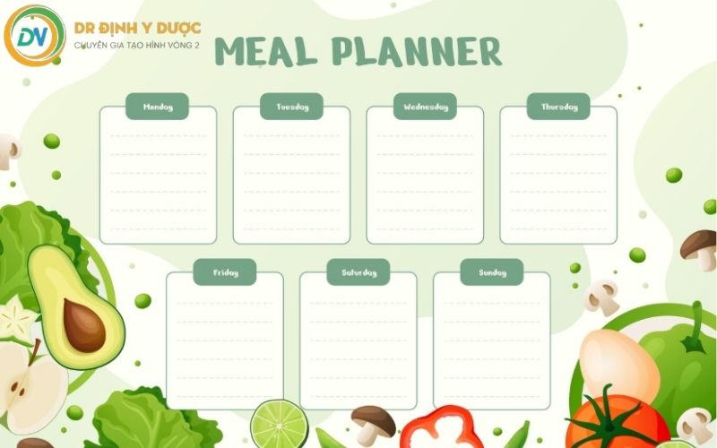 thực đơn GM Diet trong 7 ngày