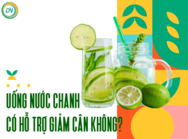 uống nước chanh có giảm cân không