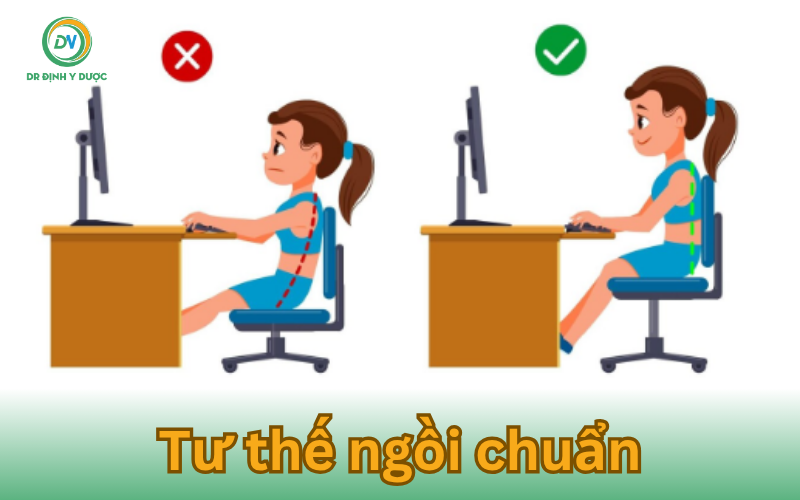 tư thế ngồi chuẩn