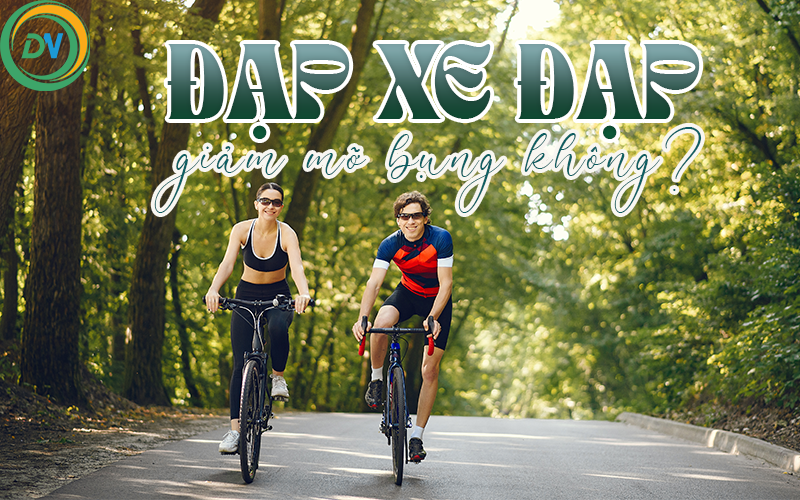 đạp xe đạp có giảm mỡ bụng không