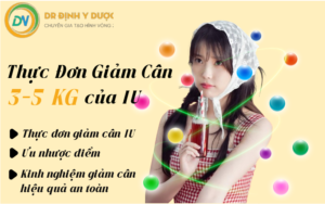 Giảm Cân Cấp Tốc Với Thực Đơn Giảm Cân 5 Ngày Của IU