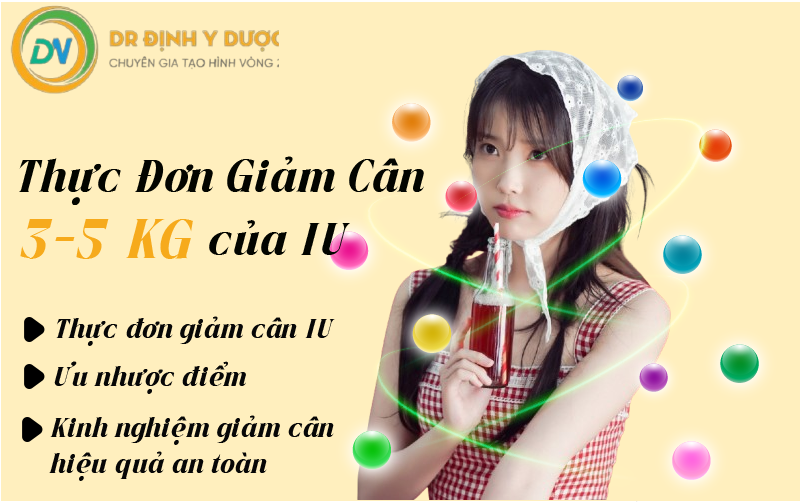 thực đơn giảm cân của IU