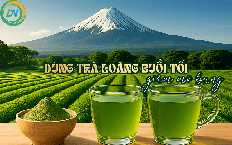 trà xanh loãng chống oxy hóa