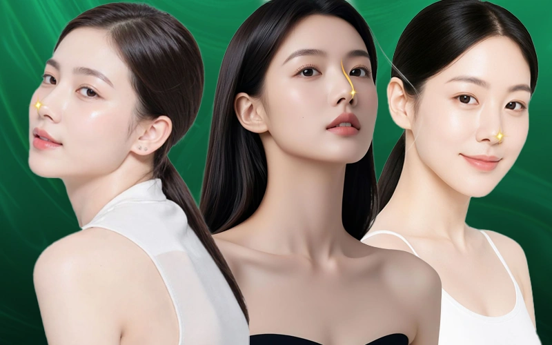 Nâng Mũi S Line Là Gì? Tổng Quan Dáng Mũi Phù Hợp Với Người Á Đông các dạng mũi s lien phổ biến