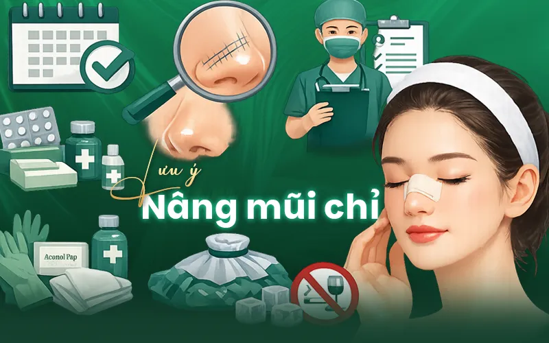 Nâng Mũi Chỉ Có An Toàn Không? Ưu Điểm & Rủi Ro Tiềm Ẩn Khi Nâng Mũi Chỉ Lưu ý giúp nâng mũi chỉ an toàn