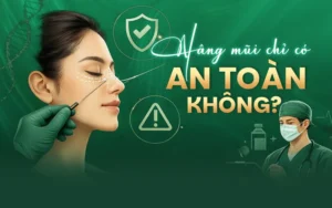 nâng mũi chỉ có an toàn không