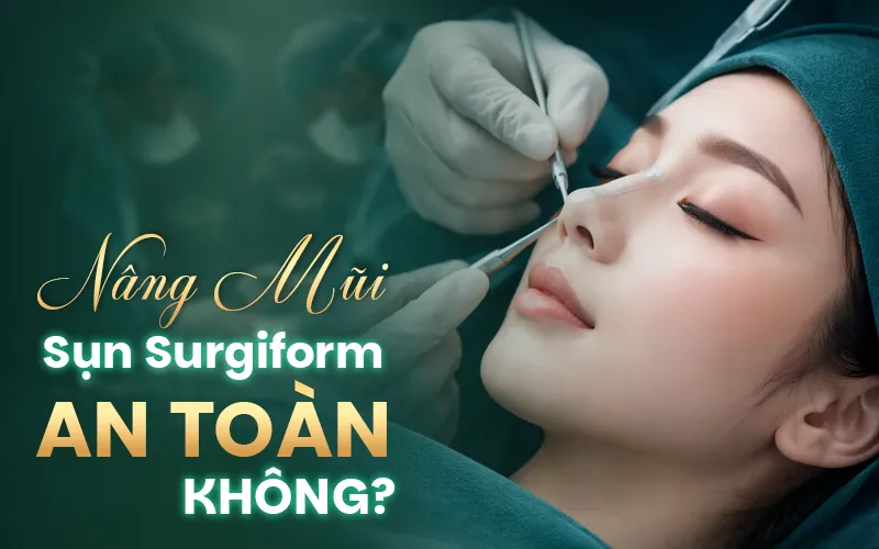 Nâng Mũi Sụn Surgiform Có Tốt Không? Ưu Điểm, Hạn Chế Và Quy Trình Nâng Mũi Sụn Surgiform Nâng mũi sụn Surgiform có an toàn không