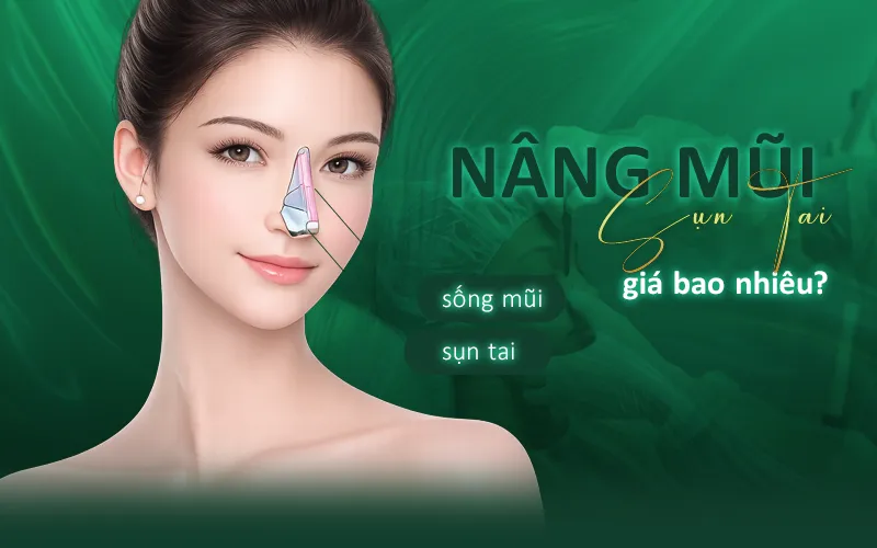 nâng mũi sụn tai giá bao nhiêu