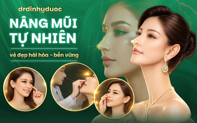 nâng mũi tự nhiên