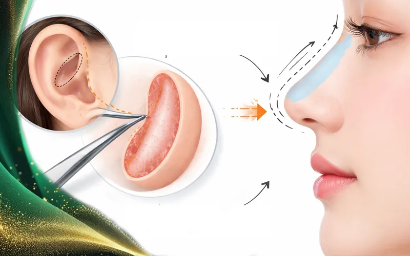 nâng mũi sụn tai